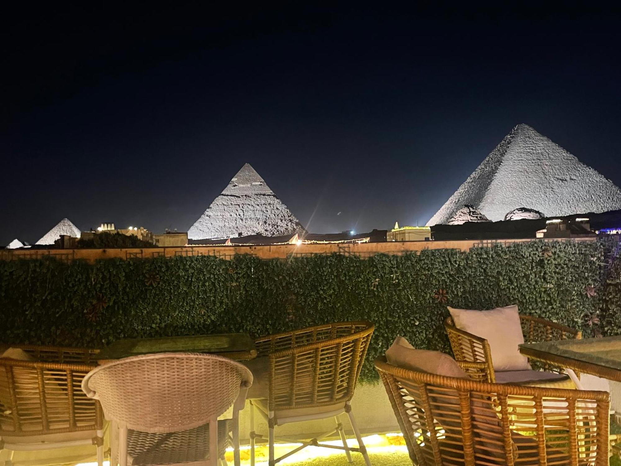 Cheops Pyramids Inn Kafret el-Gabal Eksteriør bilde