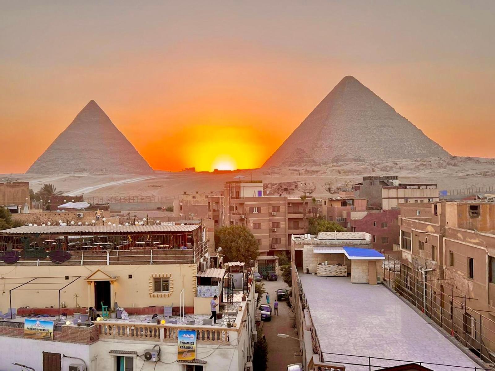 Cheops Pyramids Inn Kafret el-Gabal Eksteriør bilde